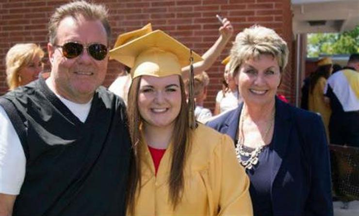 Student with parents